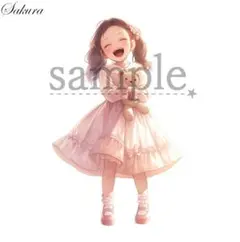 【SA-332】Sakura＊オリジナル♡人物ステッカー