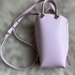 【E'POR】Y BAG Micro サイドジップマイクロショルダーバッグ　紫色のサムネイル
