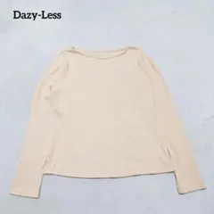 G8-3925　長袖ニット　ボートネック　シンプル　XL【Dazy-Less】