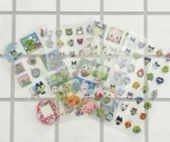 【匿名配送】　4枚　たまごっちシール　ホログラムシール　デコシール　キラキラ