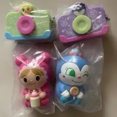 【匿名配送】にょきっとソフトなアンパンマンマスコット3 カシャカシャ！みえるよ！