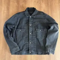 UNIQLO ユニクロ　ブラック　デニムジャケット