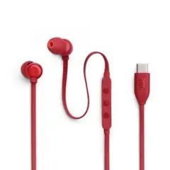 【特価】 JBL イヤホン カナル型 USB Type-C レッド