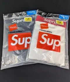 Supreme Hanes Boxer ボクサーパンツ 白黒S 1枚づつ 新品 - メルカリ