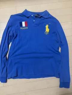 Polo by Ralph Lauren 青 ポロシャツ Sサイズ