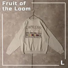 90s Fruit of the Loom ケープコッド スウェット USA製