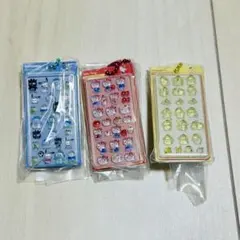 ボンボンドロップミニチュアチャーム　キティ　プリン　はぴだんぶい