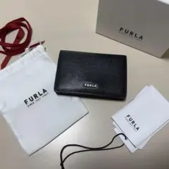 FURLA ブラック 名刺入れ