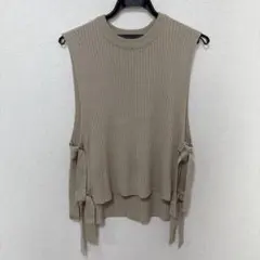 URBAN RESEARCH ベージュ ニットベスト