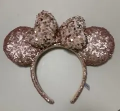 ディズニー カチューシャ ミニー スパンコール