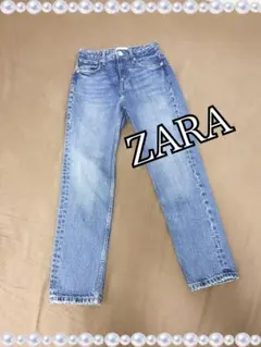 ZARA ストレートデニム ブルー EUR34のサムネイル