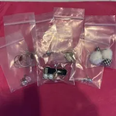 ピアス7点セット 多様なデザイン