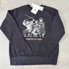 GU 鬼滅の刃　かまぼこ隊　トレーナー　黒　130 新品未使用