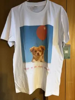 WANG WANG 犬 プリント Tシャツ ホワイト