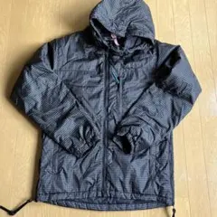 マナスタッシュ　MANASTASHフード付きナイロンジャケット 黒　Mサイズ