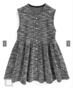 【新品】グレイル GRL ラメツイードペプラムベスト[sm206]