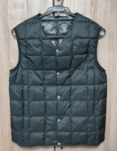 TAION タイオン フリークスストア キルティング ダウンベスト クロ M