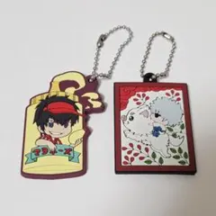 銀魂 ラバーストラップ2点 坂田銀時 土方十四郎