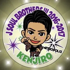 山下健二郎　三代目JSB METROPOLIZ クリアステッカー　オンライン