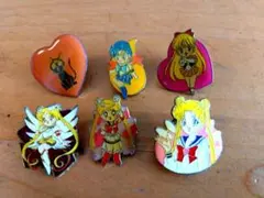 セーラームーン ピンバッジ 6個セット