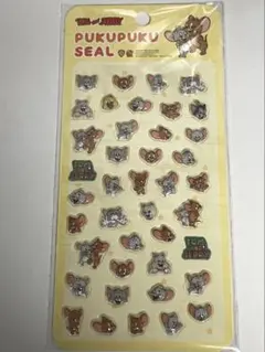 トムとジェリー ぷくぷく シール