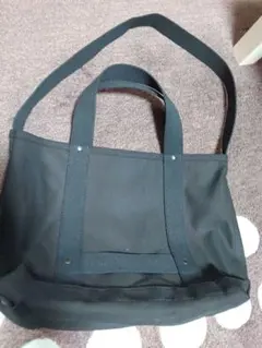 MASTER&Co ブラック キャンバス トートバッグ スタッズ付きのサムネイル