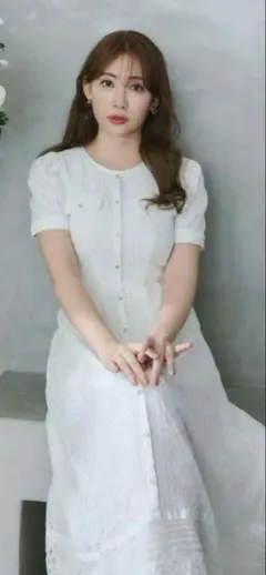 Her lip to】Le Royal Monceau Lace Dress - メルカリ