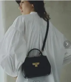 2WAY ショルダーバッグ ブラック mila owenのサムネイル