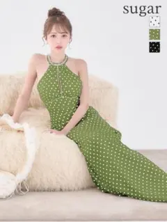 sugar袖付きシャーリングトップス 4点セット 【肩紐ストーン・パール付