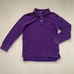 Polo by Ralph Lauren 長袖ポロシャツ パープル 6 120