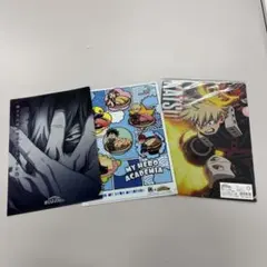 ヒロアカ クリアファイル 爆豪勝己 死柄木弔 はま寿司