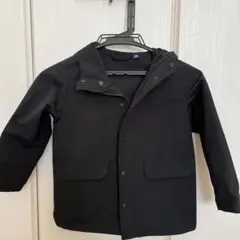 美品☆ユニクロ マウンテンパーカ ブルゾン 110 ブラック