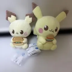 ポケピース ポケモン ピカチュウ ピチュー ぬいぐるみのサムネイル
