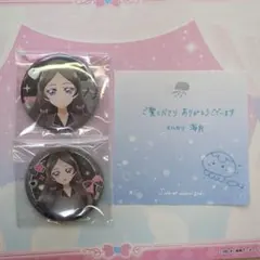 プリキュアファッションシリーズ 田中めろん ランダム缶バッジ 2種