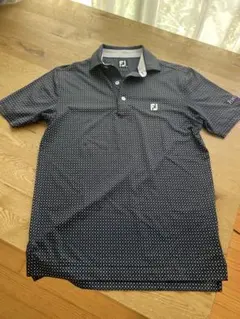 FootJoy ペイズリー柄 半袖ポロシャツ ブラック L - メルカリ