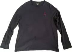 Polo Ralph Lauren 黒 ロンT 長袖カットソー XL