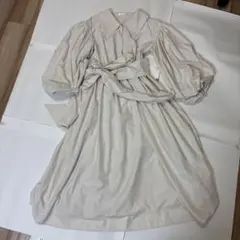 FRAY I.D ベージュ ラップドレス