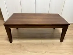 センターテーブル「ユノ」幅105cm ウォールナット材 - メルカリ