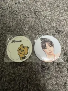 Le Sserafim チェウォン　缶バッジ、ミラーステッカーセット