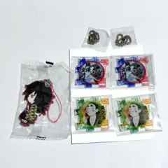 鬼滅の刃　ラバーマスコット　冨岡義勇　アクリルパズル　鱗滝左近次／鉄穴森鋼蔵
