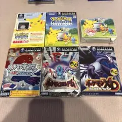 ポケモン　ゲームキューブカセットセット