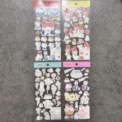 【新品未開封】トコロコムギ×サンリオキャラクターズ ステッカー　4枚セット