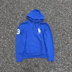 ラルフローレン ビッグポニー ジップパーカー S ネイビー 160/84A