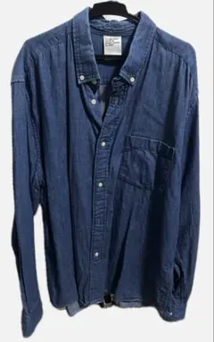 H&M デニム　シャツ　 ボタン