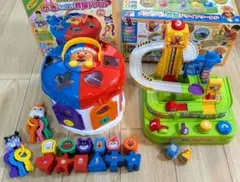 （おと様専用）アンパンマン育脳ドライブワールドとかぎいっぱい育脳パズルのセット