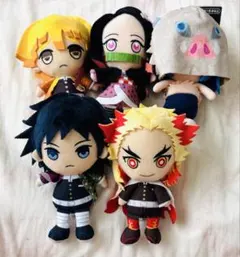 鬼滅の刃　煉獄杏寿郎　冨岡義勇　我妻善逸　chibiぬいぐるみ　まとめ売り