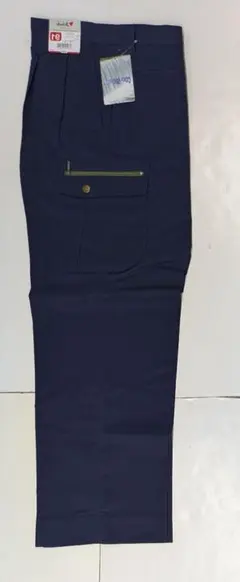 ☆新品、未使用品☆ 自重堂 45902カーゴパンツ ネイビー W91cmのサムネイル