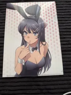 青ブタ　桜島麻衣　クリアファイル A4