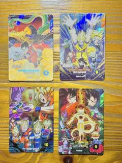 ドラゴンボール スーパーダイバーズ ムービーポスター⭐︎4枚セット