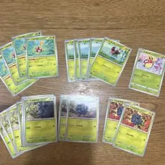 ポケモンカード まとめ売り ツボツボ レディバ クヌギダマのサムネイル